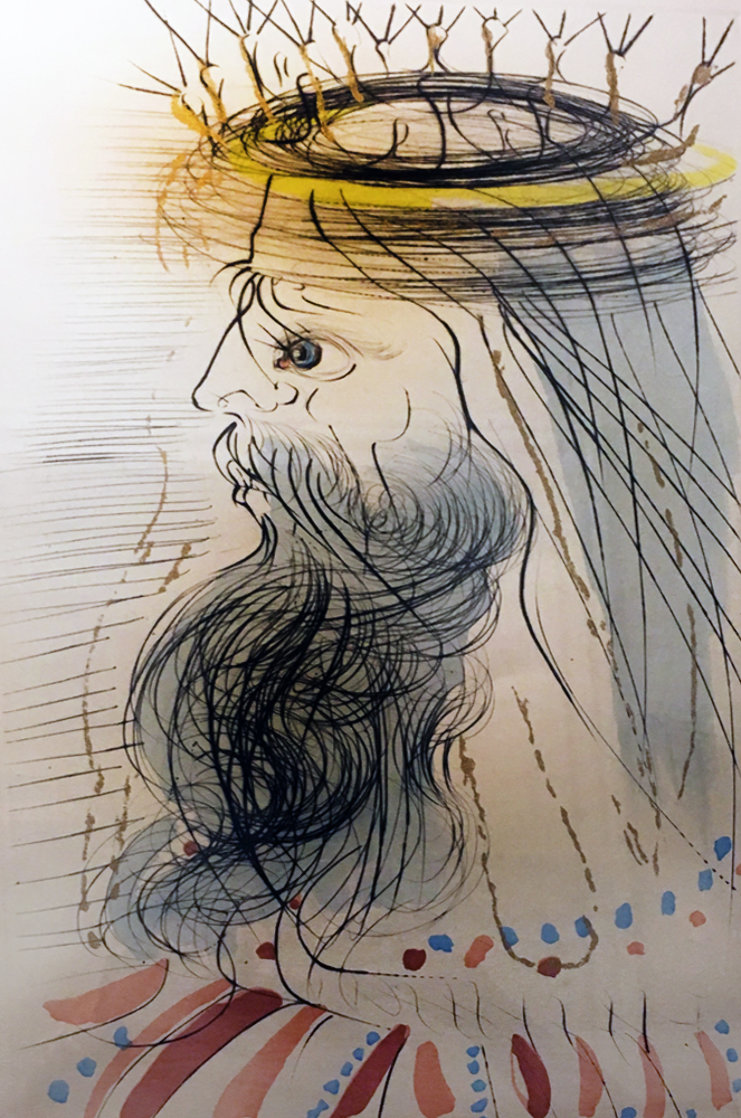 King Solomon  1971 Limited Edition Print by Salvador Dali