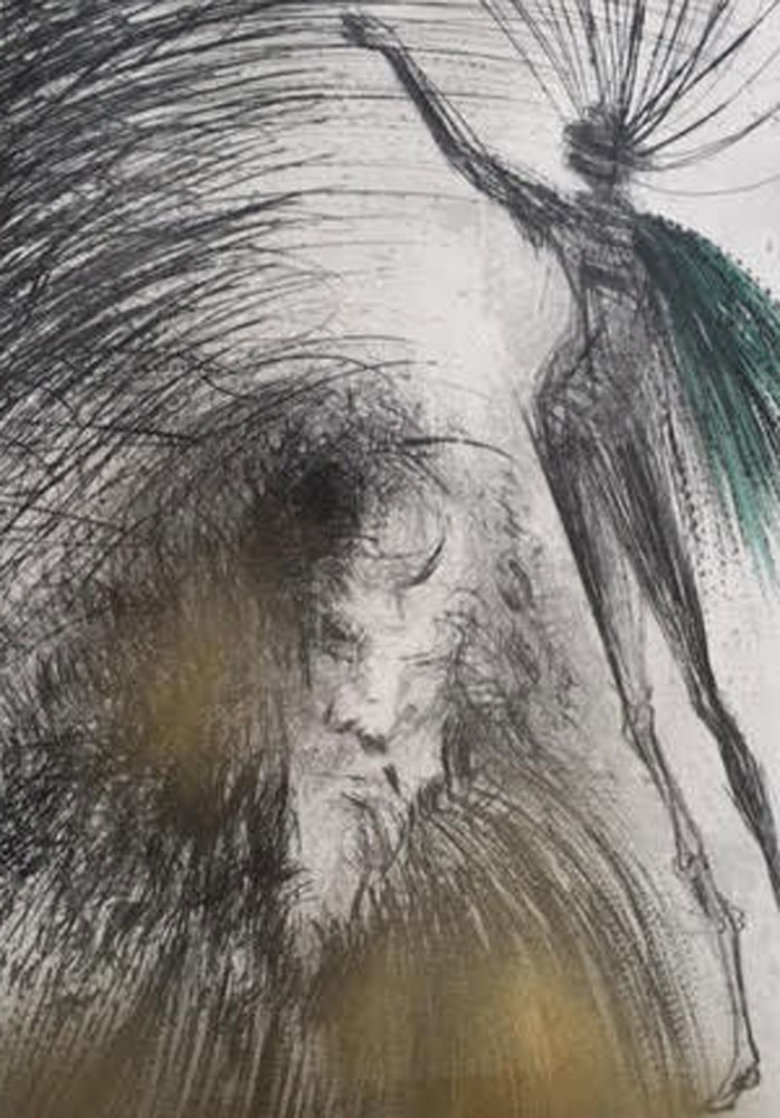 Le Vieux Faust 1967 (Early) Limited Edition Print by Salvador Dali Le Vieux Faust 1967 (Early) Limited Edition Print by Salvador Dali