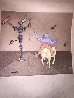 Master And Squire From Histria De Don Quichotte De La Mancha Portfolio AP 1980 Limited Edition Print by Salvador Dali - 1 Master And Squire From Histria De Don Quichotte De La Mancha Portfolio AP 1980 Limited Edition Print by Salvador Dali - 1