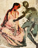 Les Amoureux Suite of 3 1979 Limited Edition Print by Salvador Dali - 1 Les Amoureux Suite of 3 1979 Limited Edition Print by Salvador Dali - 1