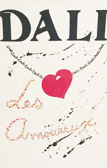 Les Amoureux Suite of 3 1979 Limited Edition Print by Salvador Dali Les Amoureux Suite of 3 1979 Limited Edition Print by Salvador Dali