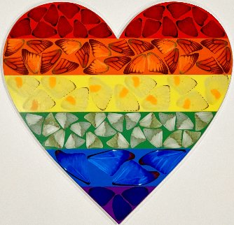Butterfly Heart (Small) 2020 Limited Edition Print - Damien Hirst Butterfly Heart (Small) 2020 Limited Edition Print - Damien Hirst