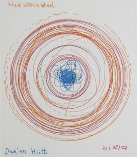 Spin, Wheel Within a Wheel 2002 Limited Edition Print - Damien Hirst Spin, Wheel Within a Wheel 2002 Limited Edition Print - Damien Hirst