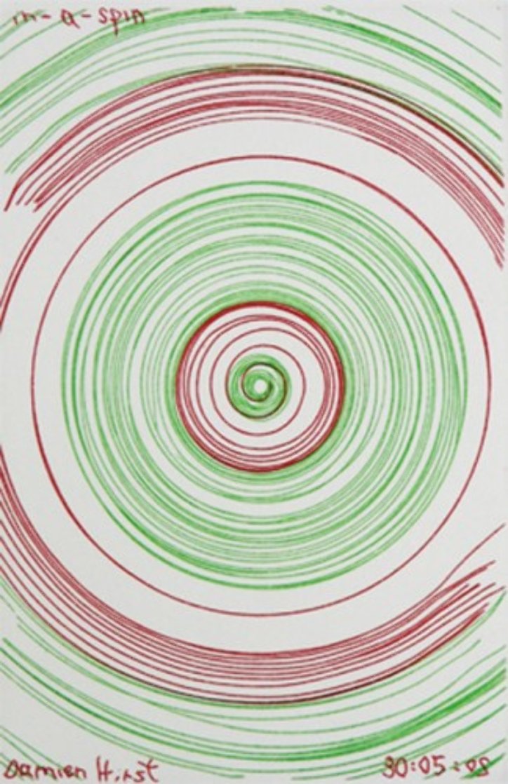 In a Spin, From in a Spin 2002 Limited Edition Print by Damien Hirst