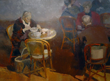 Passing Through 35x47 Original Painting - Dan McCaw Passing Through 35x47 Original Painting - Dan McCaw