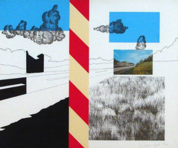 Untitled 1969 Limited Edition Print - Allan D'Arcangelo Untitled 1969 Limited Edition Print - Allan D'Arcangelo