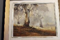 Ghost Gums 1972 15x12 Original Painting by d'Arcy Doyle - 2 Ghost Gums 1972 15x12 Original Painting by d'Arcy Doyle - 2