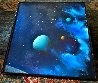 Galactic Fragment 1984 14x14 Original Painting by Dave Archer - 3