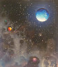 Cosmic Detail 1979 18x20 Original Painting by Dave Archer - 0