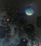 A Cosmic Detail 1977 20x18 Original Painting by Dave Archer - 1 A Cosmic Detail 1977 20x18 Original Painting by Dave Archer - 1