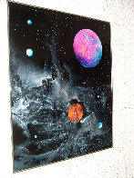 Cosmic Detail 1976 26x24 Original Painting by Dave Archer - 1 Cosmic Detail 1976 26x24 Original Painting by Dave Archer - 1