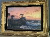 Lone Cypress At Sunset 1984 31x41 Original Painting by David Dalton - 1 Lone Cypress At Sunset 1984 31x41 Original Painting by David Dalton - 1