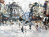 Untitled European Cityscape 25x30 Original Painting by Randall Davey - 0