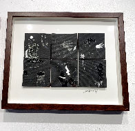 Histoire Noire Et Argent 2 2022 14x17 Original Painting by David Farsi - 1 Histoire Noire Et Argent 2 2022 14x17 Original Painting by David Farsi - 1