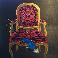 La Poupee 2016 38x39 Original Painting by David Farsi - 0 La Poupee 2016 38x39 Original Painting by David Farsi - 0