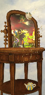 Le Miroir 2016 30x14 Original Painting by David Farsi - 0 Le Miroir 2016 30x14 Original Painting by David Farsi - 0