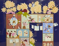 Untitled Judaic Serigraph 1980 Limited Edition Print by David Sharir - 0 Untitled Judaic Serigraph 1980 Limited Edition Print by David Sharir - 0