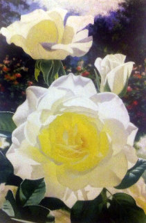 Rose Garden At the Huntington 2000 Limited Edition Print - Brian Davis