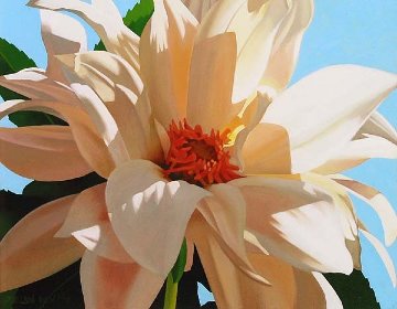 Dahlia Dream 2011 14x18 Original Painting - Brian Davis Dahlia Dream 2011 14x18 Original Painting - Brian Davis
