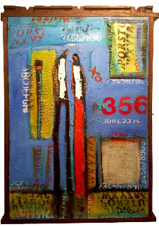 356 Reasons 2016 41x26 Original Painting - William DeBilzan 356 Reasons 2016 41x26 Original Painting - William DeBilzan