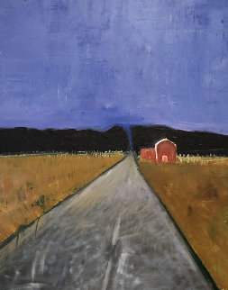 Coming Home 1999 48x36 Original Painting - William DeBilzan Coming Home 1999 48x36 Original Painting - William DeBilzan