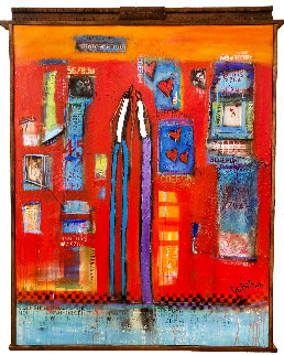 Once Upon a Time 2018 55x64 Super Huge Original Painting - William DeBilzan Once Upon a Time 2018 55x64 Super Huge Original Painting - William DeBilzan