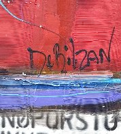 Untitled Painting (Diptych) 90x48 Huge Original Painting by William DeBilzan - 4 Untitled Painting (Diptych) 90x48 Huge Original Painting by William DeBilzan - 4