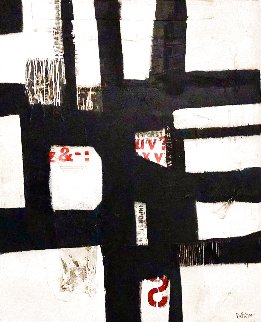 From Above 60x45 Huge Original Painting - William DeBilzan From Above 60x45 Huge Original Painting - William DeBilzan