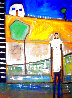 Missing You 2000 48x38 Original Painting by William DeBilzan - 0