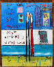 I Dont Need No Other Lover 2022 64x51 - Huge Original Painting by William DeBilzan - 1