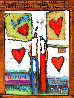 My Valentine 2024 28x21 Original Painting by William DeBilzan - 1