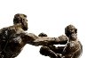 Ali Against Foreman Bronze Sculpture 12 in Sculpture by Dino DeCarlo - 2