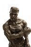 Clay Over Liston Bronze Sculpture 14 in Sculpture by Dino DeCarlo - 5