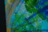 Angel Wings 2010 41x37 - Huge Original Painting by Autumn de Forest - 3