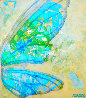 Angel Wings 2010 41x37 - Huge Original Painting by Autumn de Forest - 0