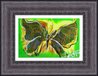 Tiny Butterfly Whipout 2023 21x27 - Signed Twice Original Painting by Autumn de Forest - 1