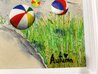 Dripping Summer AP 2017 - Framed Embellished Giclee on Canvas Limited Edition Print by Autumn de Forest - 3