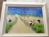 Dripping Summer AP 2017 - Framed Embellished Giclee on Canvas Limited Edition Print by Autumn de Forest - 1