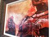 Joan of Arc 2020 25x29 - Framed Acrylic on Canvas - Signed Twice - France Original Painting by Autumn de Forest - 2