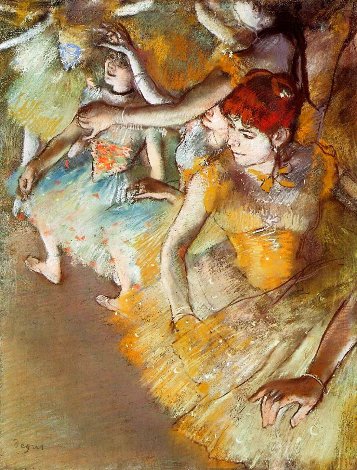 Ballet Dancers on Stage Limited Edition Print - Edgar Degas
