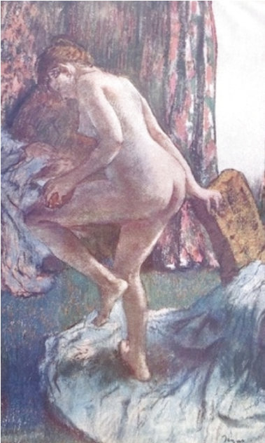 Apres Le Bain Limited Edition Print by Edgar Degas