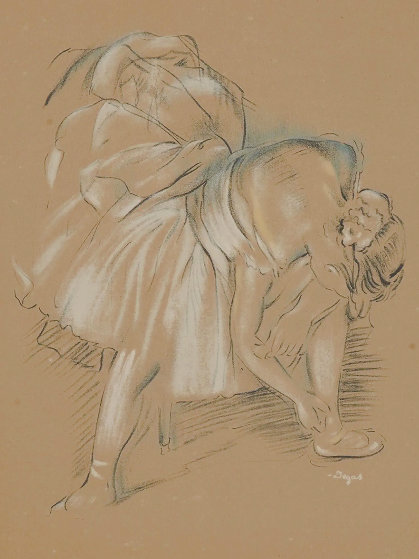 Danseuse 1950 Lithograph 25x19 by Edgar Degas - For Sale on Art