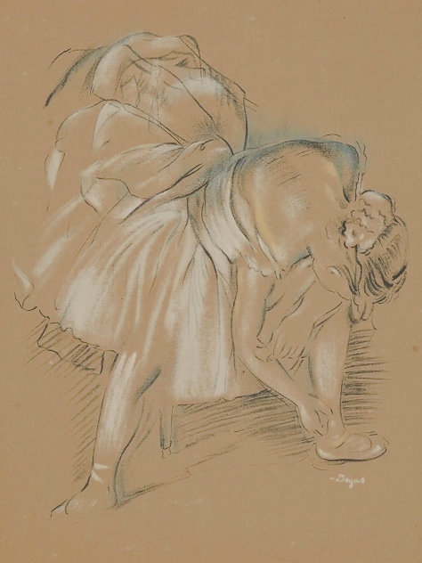 Danseuse 1950 Lithograph 25x19 by Edgar Degas - For Sale on Art 