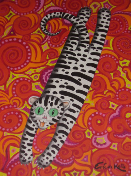 Mr. Katz 24x18 by Eric De Kolb