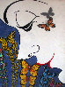 Butterflies 24x18 Original Painting by Eric De Kolb - 1