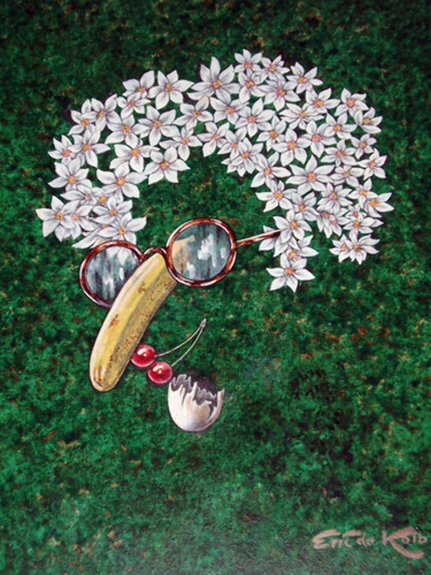 Flower Child 24x18 Original Painting by Eric De Kolb Flower Child 24x18 Original Painting by Eric De Kolb