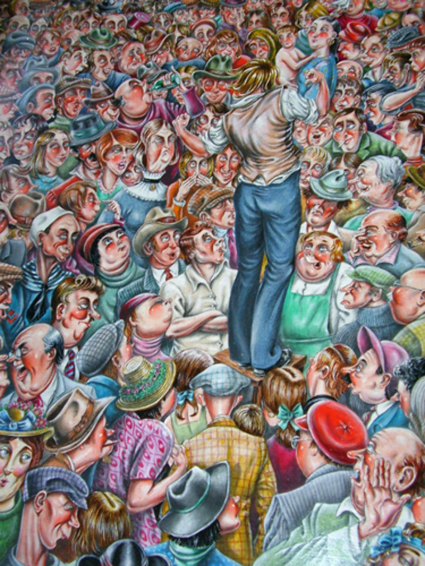 Campaign 24x18 Original Painting by Eric De Kolb Campaign 24x18 Original Painting by Eric De Kolb