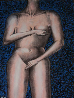 Touch 24x18 Original Painting - Eric De Kolb Touch 24x18 Original Painting - Eric De Kolb