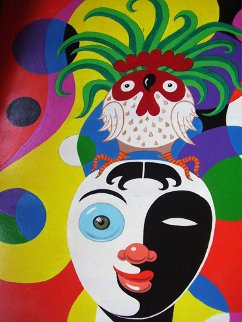 Festive 24x18 Original Painting - Eric De Kolb Festive 24x18 Original Painting - Eric De Kolb