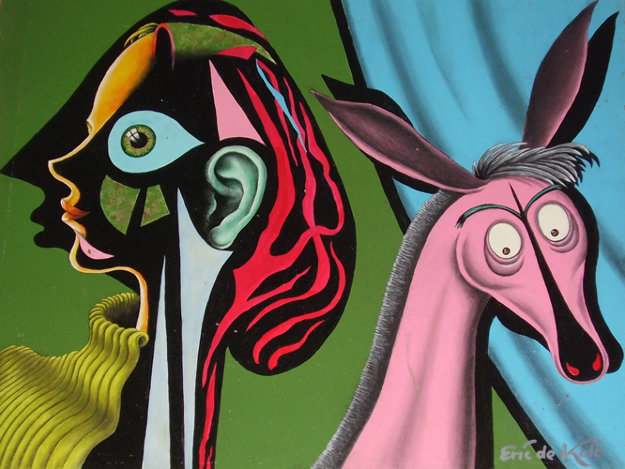 Inner Beauty 24x18 Original Painting by Eric De Kolb Inner Beauty 24x18 Original Painting by Eric De Kolb